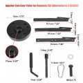 X Autohaux 16pcs Cam Gear Puller And Timing Tool Kit Engine Brake Adjustment 7mm Steel For Isx 2007-2017