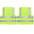 Neiko 53965a High Visibility Safety Vest With 2 Pockets Ansi Isea Standard Color Neon Yellow Size Xxxl 
