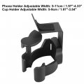 X Autohaux Multi-function Mobile Phone Drink Cup Mount Holder Set Adjustable For Suzuki Jimny 2019-2021