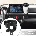 X Autohaux Multi-function Mobile Phone Drink Cup Mount Holder Set Adjustable For Suzuki Jimny 2019-2021
