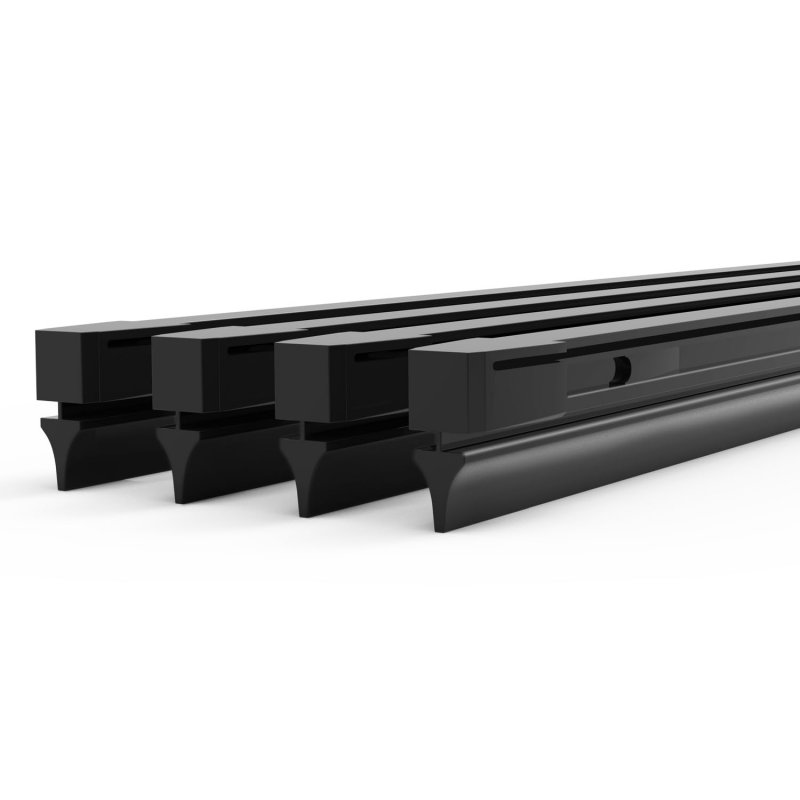 Wiper Blade Refill 26 In And 20 Rubber Strip Cut To Size 8 5 Mm Replacement Windshield Refills Pack Of 4 Black