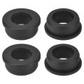 4pcs Rubber Grommets 1-1 4 32mm Drill Hole 7 8 22mm Id Top Hat Grommet Black Silicone Plug Gasket For Wiring Automotive 