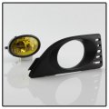 Acanii For 2005 2006 2007 Acura Rsx Yellow Lens Bumper Fog Lights Assembly Driving Lamps W Switch Driver Passenger