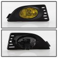 Acanii For 2005 2006 2007 Acura Rsx Yellow Lens Bumper Fog Lights Assembly Driving Lamps W Switch Driver Passenger