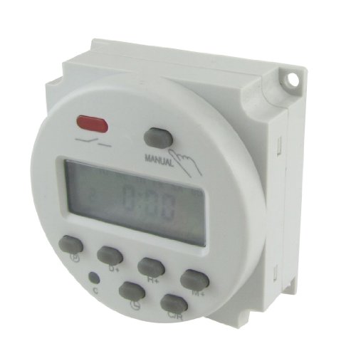 Dc 24v Digital Lcd Power Programmable Timer Time Switch Relay 16a