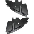Front Bumper Trim Pair For Chevy Suburban Tahoe 2015 2016 2017 2018 Driver And Passenger Side Black Primed Plastic Gm1088182 