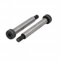 Uxcell 5pcs 40cr Steel Shoulder Bolt 8mm Dia 50mm Length M6x12mm Thread