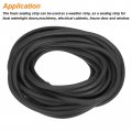 Uxcell Foam Rubber Weather Seal Strip 8mm 0 31 Diameter X 8 Meters 26 25ft Long Round Epdm Solid For Reduce Noise Shock