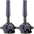 Set Of 2 Ignition Coil Packs 4 Pins Fits For Jaguar Vanden Plas 0l 1998-2003 Pack Replaces Uf415 