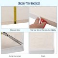 Uxcell U-shape Edge Banding 16 4ft Self Adhesive Veneer Edging Trim Tpe Collapsible Furniture Protector For Cabinet Repair