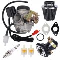 Gy6 50cc Carburetor Is For The 139qmb Used In 49cc And 4-stroke Scooters Such As Taotao 80cc Pd18j Mopeds Atv S Go-karts Quads 