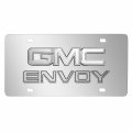 Ipick Image Made For Gmc Envoy 3d Dual Logo Mirror Chrome Stainless Steel License Plate