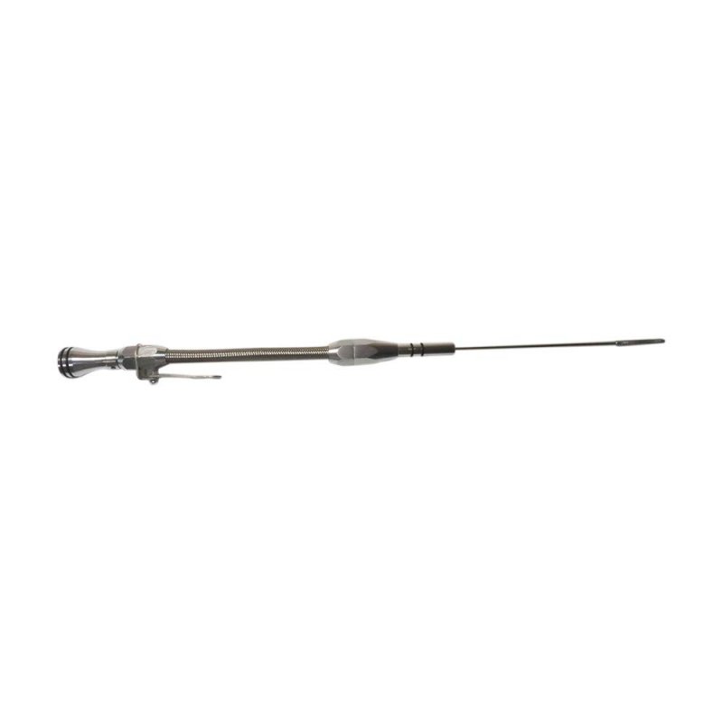 Wgl New Stainless Flexible Engine Oil Dipstick Fits For Braided Sbf Mustang Sb Ford 260 289 302