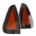 Fydun 2 Pcs Front Turn Signal Light Cover Assembly Side Marker Lamp 4806218ad For Dodge Lx Srt8 2006a 2010 Yellow