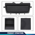 Double Din Dash Bezel Mounting Kit For Jeep Wrangler Tj 1997-2002 Dashboard Cover Panel Replaces 95-6549 Abs Plastic Radio