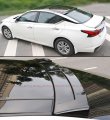 Premium Jdm Gloss Black Rear Window Visor Deflector Roof Spoiler Compatible With 2019-2022 Nissan Altima