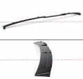 Premium Jdm Gloss Black Rear Window Visor Deflector Roof Spoiler Compatible With 2019-2022 Nissan Altima