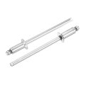 50pcs 1 8 X 5 16 304 Stainless Steel Countersunk Blind Rivet Open-end Type Rivets For Diy Sheet Metal Automotive Repairs 