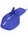 Uxcell 2 Pcs Blue Plastic Atv Motocross Motorcycle Hand Guards Handguards 24 X 12cm