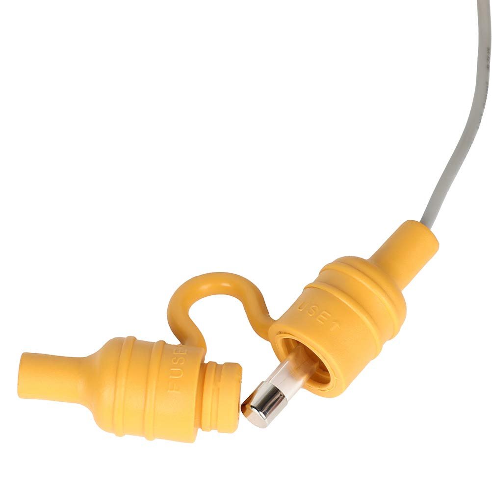 48 Volt Charger Receptacle And Fuse Assembly For Club Car Ds Models 2000 Up Electric Golf Cart Parts Replaces01 1018021 01
