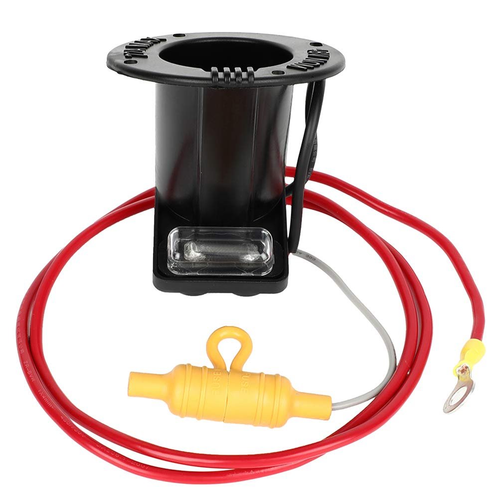 48 Volt Charger Receptacle And Fuse Assembly For Club Car Ds Models 2000 Up Electric Golf Cart Parts Replaces01 1018021 01