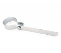 Chrome Cafe Racer Brat Bobber Exhaust Muffler Clamp Bracket 2 80-62324 