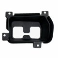 Passenger Side Tow Hook Hole Cover Black Textured For Gmc Pickup Sierra 1500 2014 2015 Crshx07312 Replacement 