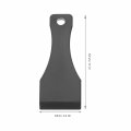 Pretyzoom 20pcs Lottery Ticket Scratcher Tool Keychain Scraper Key Chain Ring Plastic Scoop Shape Keyring For Label Random