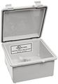 Bud Industries Nbb-15240 Style B Plastic Outdoor Nema Box With Solid Door 5-57 64 Length X Width 3-9 16 Height Light Gray 