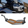 Fydun Motorcycle Headlight Grill Guard Acrylic Cover Orange Headlamp Protector With Fixing Bracket Fit For F750gs F850gs 2018a 