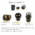 E12 Candelabra Socket Twdrtdd Black Keyless Phenolic Base Lamp Holder Light 3-pack