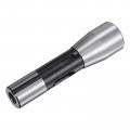 Uxcell R8 Shank To Mt2 Morse Taper Sleeve Chuck Arbor Reducing Adapter For Lathe Milling Drill 7 16-20unf Thread 45 Steel