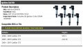 Ignition Coil Kit Set Of 6 Compatible With 2004-2009 Cadillac Cts