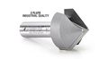 Timberline 180-20 Carbide Tipped V Groove 90 Deg X 3 4 Dia 5 8 Cut Height 1 2 Inch Shank Router 