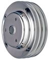 Chrome Crankshaft Pulley 9608 Steel Vehicle Specific Fit 