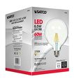 Satco S9566 G40 Led Clear Medium Base Light Bulb 6 5w