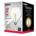 Satco S9566 G40 Led Clear Medium Base Light Bulb 6 5w
