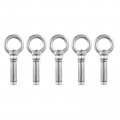 Uxcell Ring Lifting Expansion Eyebolt 10pcs M10x60mm 304 Stainless Steel Screw With Eye For Concrete Brick Wall