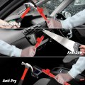 Cartman Steering Wheel Brake Lock Vehicle Anti Theft Security Pedal With Adjustable Length Fit For Distance From To Within 21in