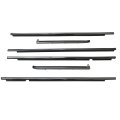 Quarter Door Belt Moulding Set For Toyota Land Cruiser Prado 2003-2009 Lexus Gx470 Replace 75711-60080 75712-60080 