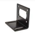 31zy Dc Worm Geared Motor Mounting Bracket Alloy Steel L Shape Fixed Seat With M3 Screws Powder Coated Gray Holder 