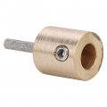 Agatige Glass Grinder Bits 1 8 Stained Diamond Head Tools Metal Core Bit For Mcb18