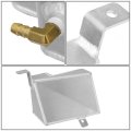 Aluminum Radiator Coolant Expansion Overflow Tank Reservoir Compatible With Mazda Miata 1990-1997