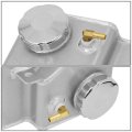 Aluminum Radiator Coolant Expansion Overflow Tank Reservoir Compatible With Mazda Miata 1990-1997