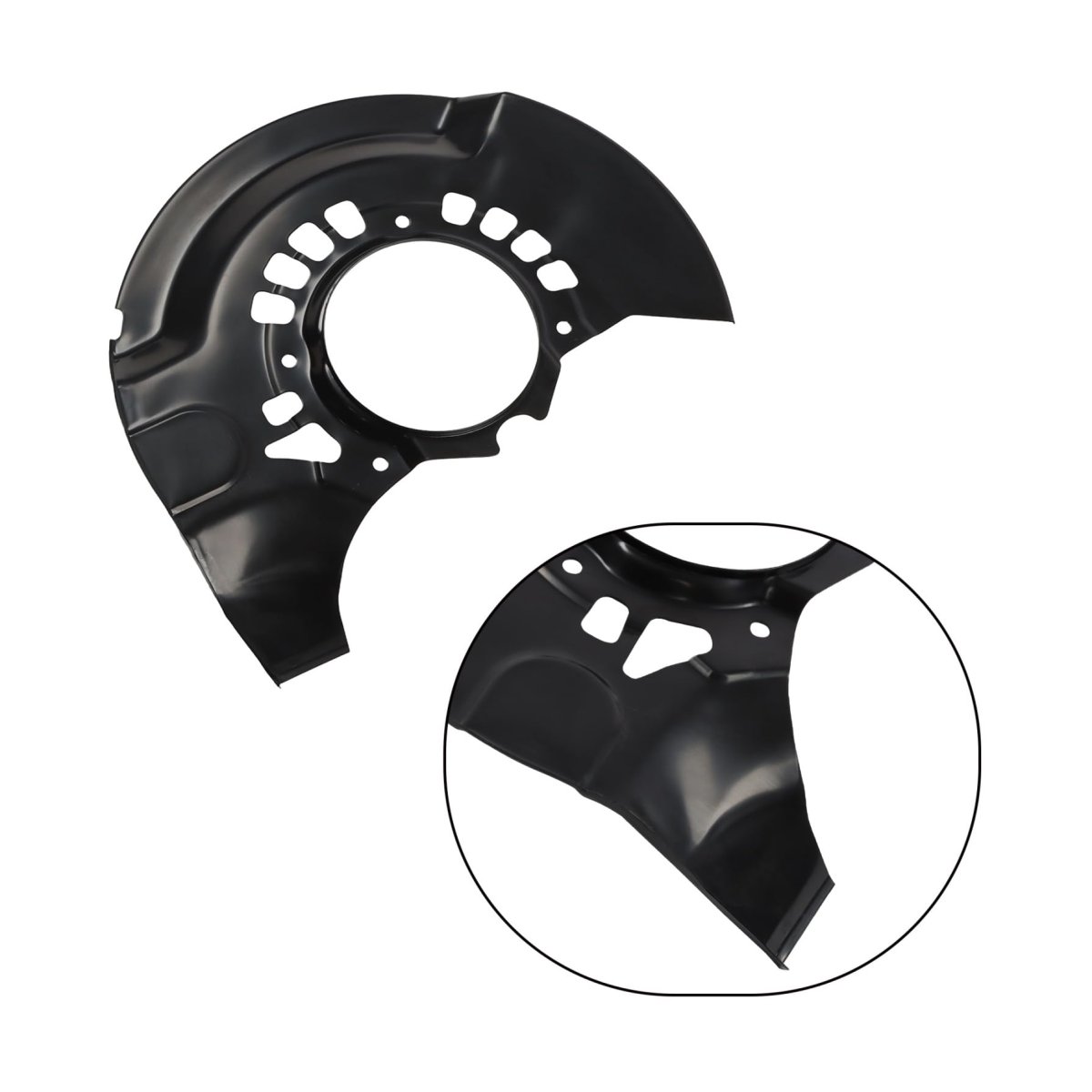 2 Pcs Front Brake Dust Shield Set Replacement For 4778106070
