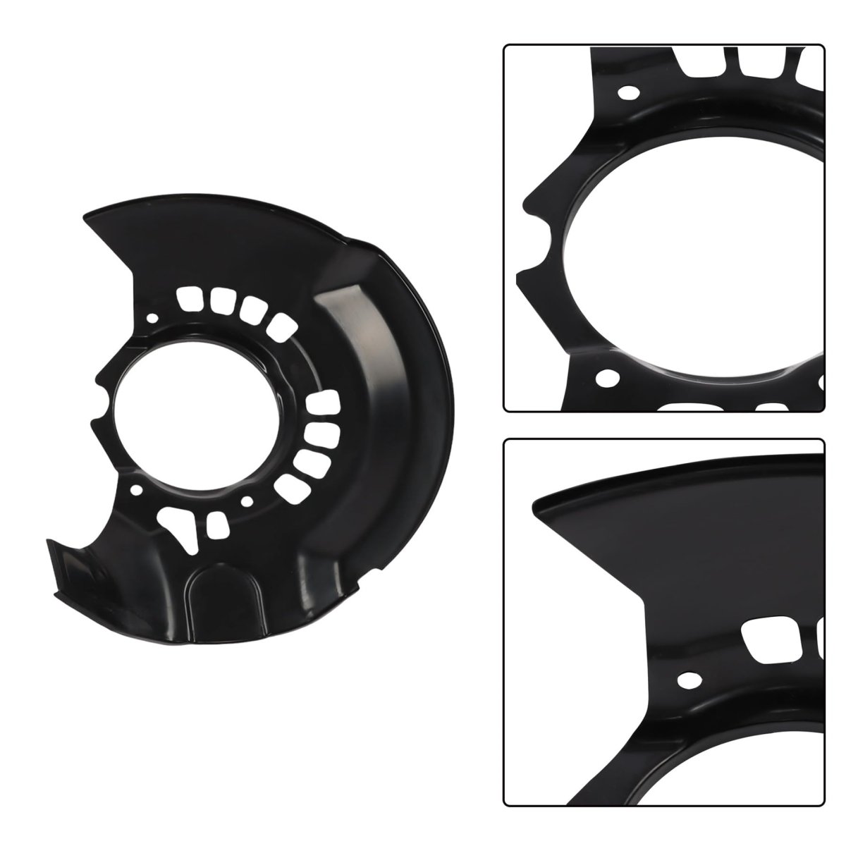 2 Pcs Front Brake Dust Shield Set Replacement For 4778106070