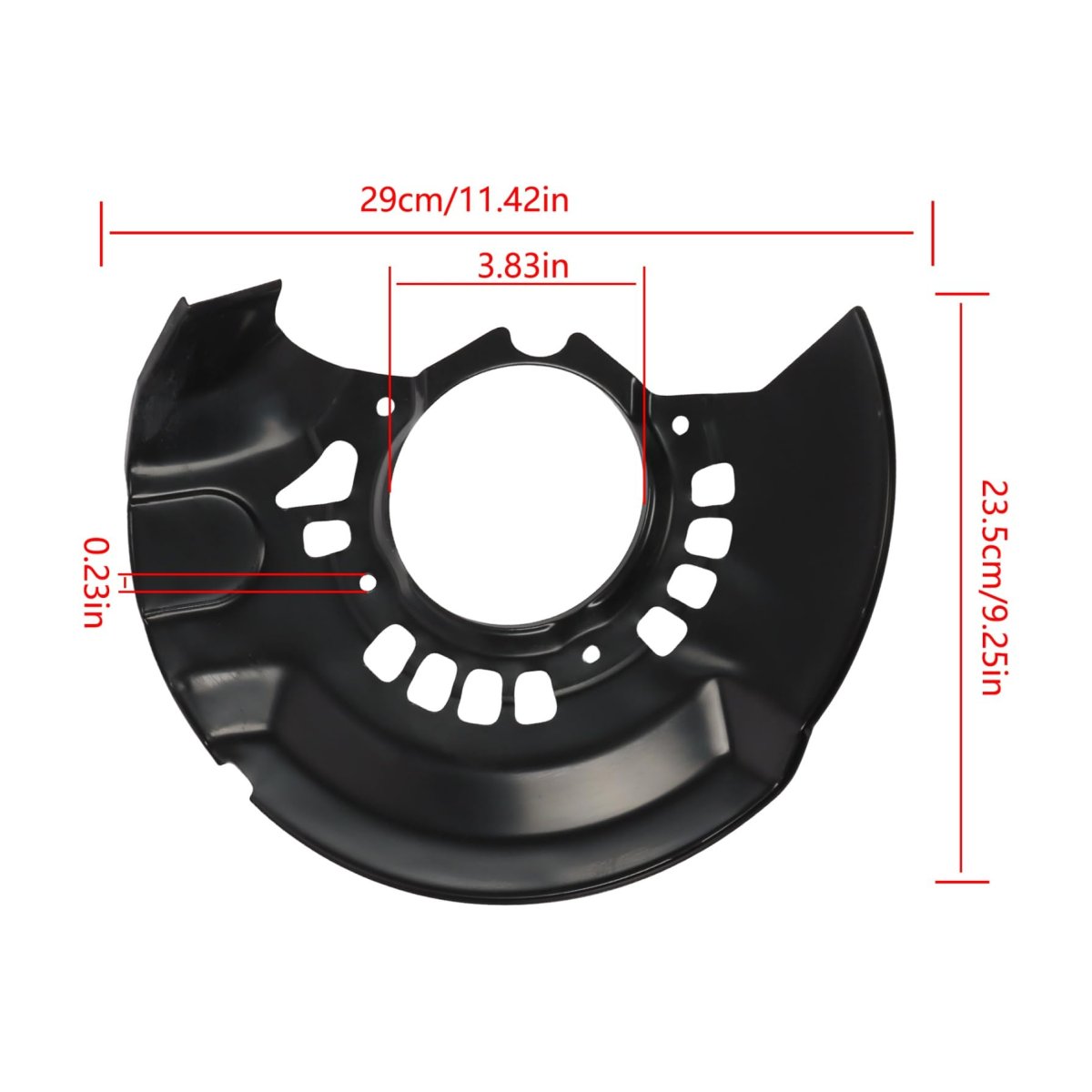 2 Pcs Front Brake Dust Shield Set Replacement For 4778106070