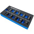 10 Pc Sae Stud Remover And Installer Kit