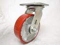 5 X 1-1 2 Swivel Caster Polyurethane On Steel Wheel 800 Lbs Tool Box
