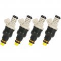 Ocpty 4pcs Fuel Injectors Compatible For 1986-1997d Aerostar 1987-1992d Bronco 1986-1990 For Ford Ii 1988 For Cougar Fj689 Oem